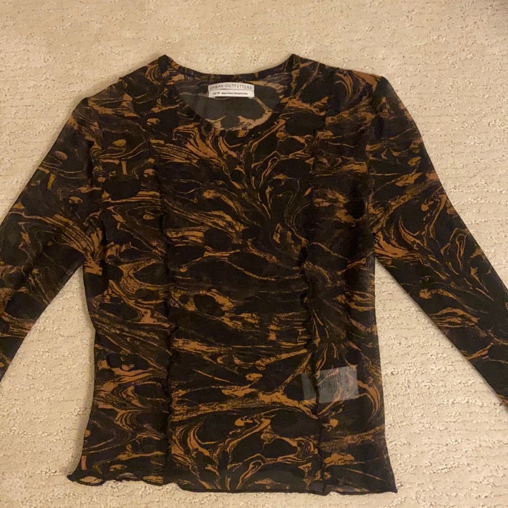 Urban outfitters mesh shirt